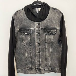 H&M Jean Jacket - sweater sleeves